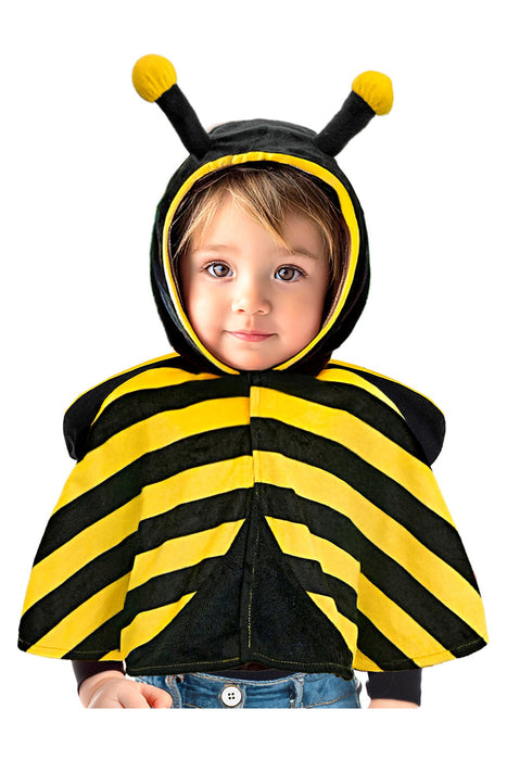 Baby Tierkostüm "Biene" 98 cm | Schwarz Gelb - Kleinkindkostüm