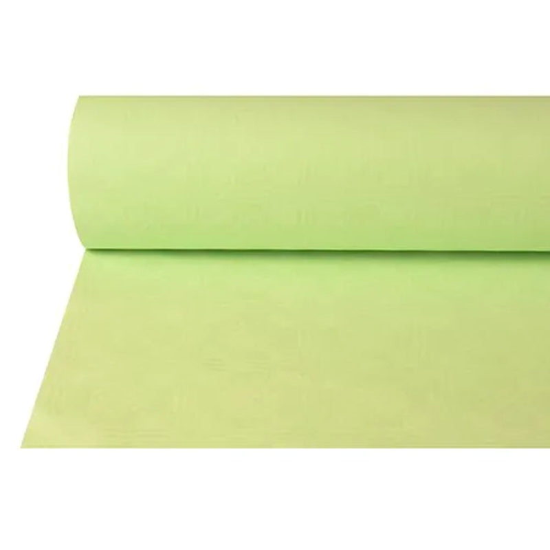 Tischdecke Papier Damastprägung 50x1m | Pastellgrün