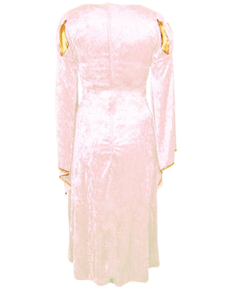 Burgfräulein Kostüm "Prinzessin Helena" für Mädchen | Rosa Gold