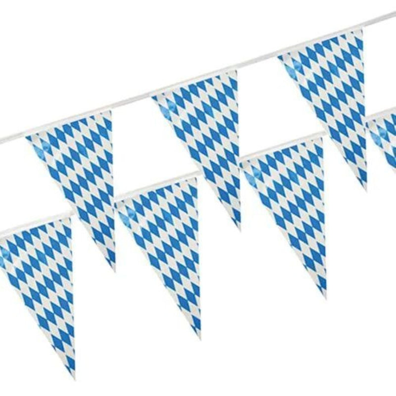Wimpelkette "Bayrisch Blau"  4 m | wetterfest