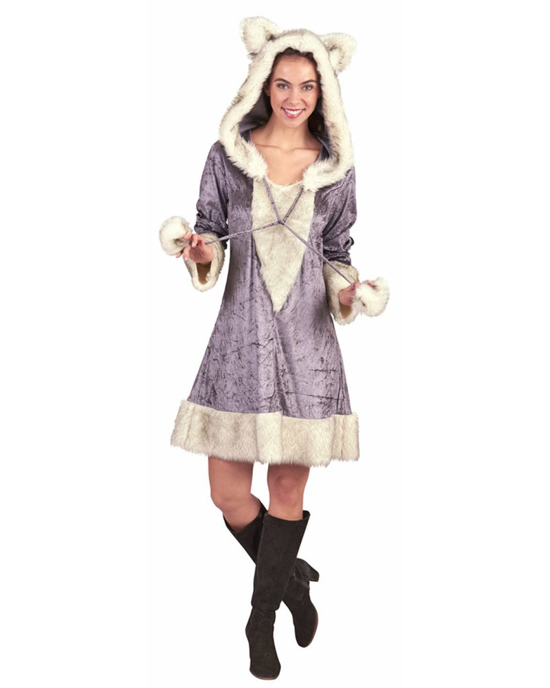 Silberfuchs Kostüm für Damen