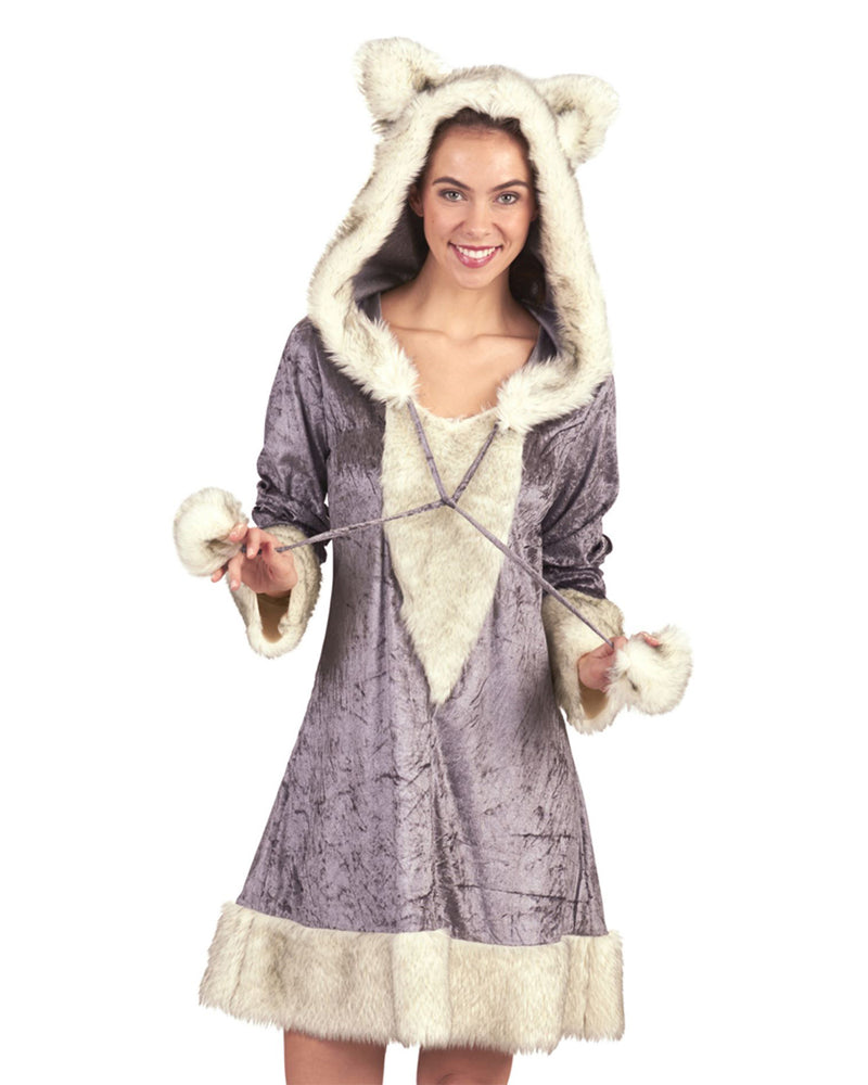 Silberfuchs Kostüm für Damen