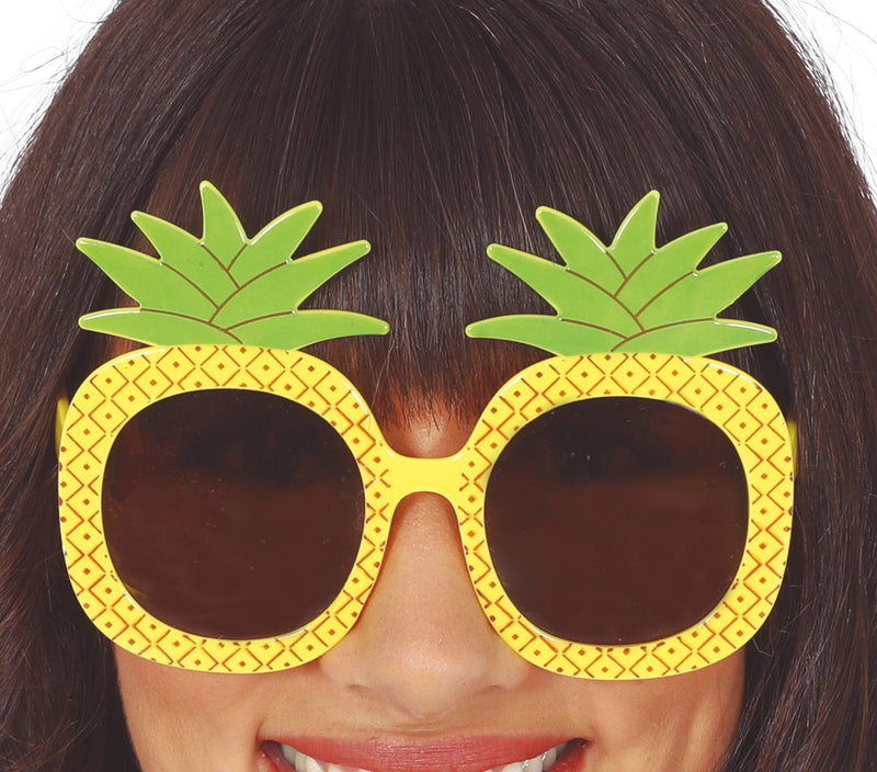 Partybrille "Ananas" | Hawaii Kostüm