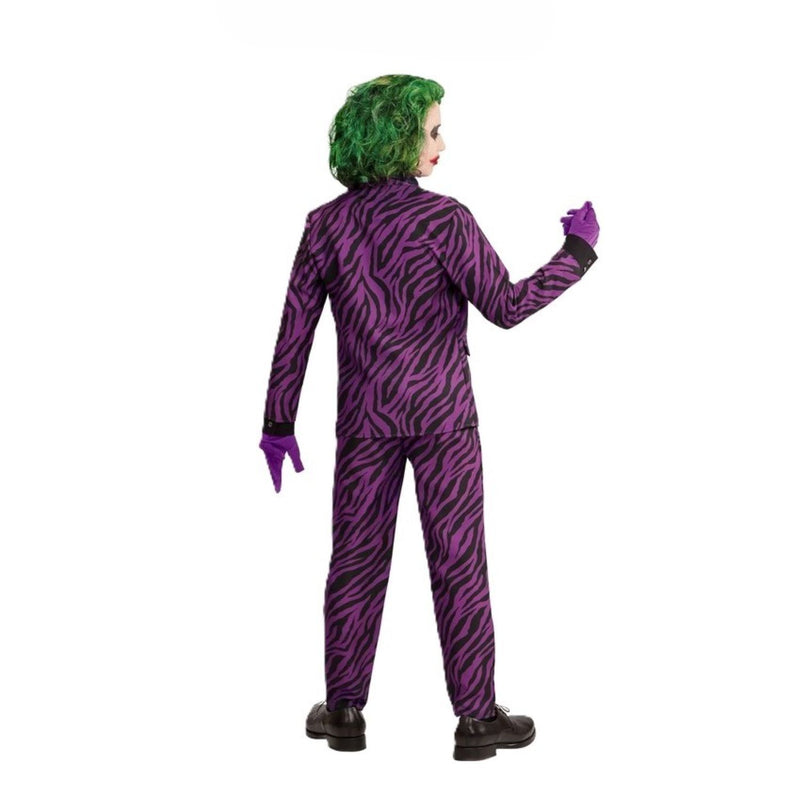 Halloween Kostüm "Evil Clown" für Jungen | Jacke, Weste, Hose und Krawatte