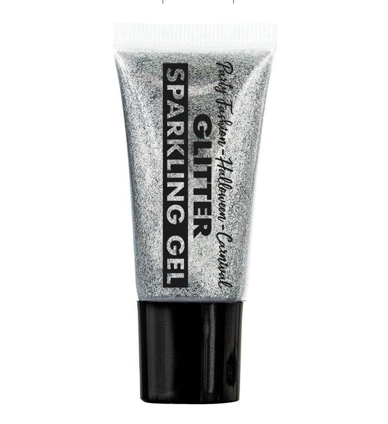Face&Body Glitter Make-up - Tube 25 ml | Silber