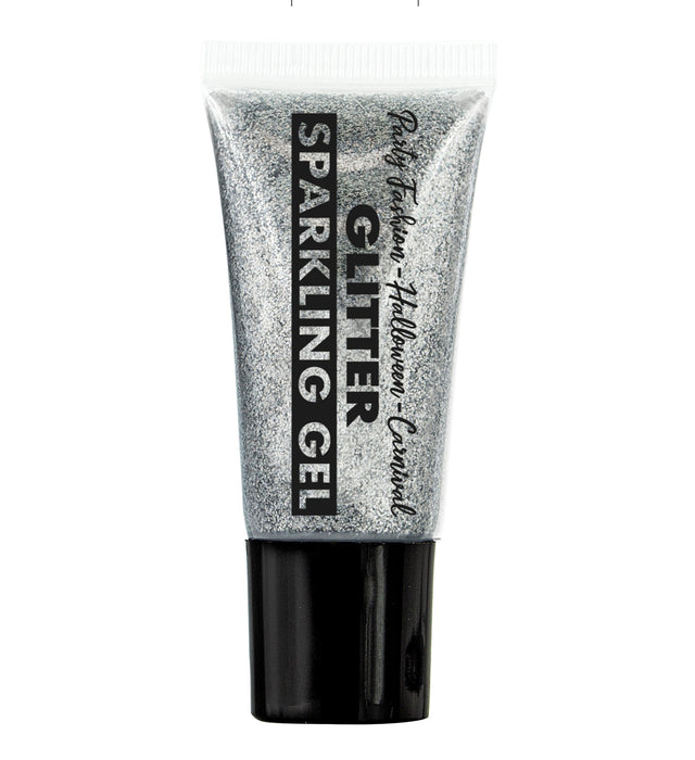 Face&Body Glitter Make-up - Tube 25 ml | Silber