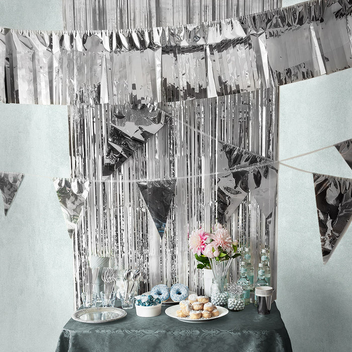 20 Cocktail-Spiesser - 10 cm | Silber
