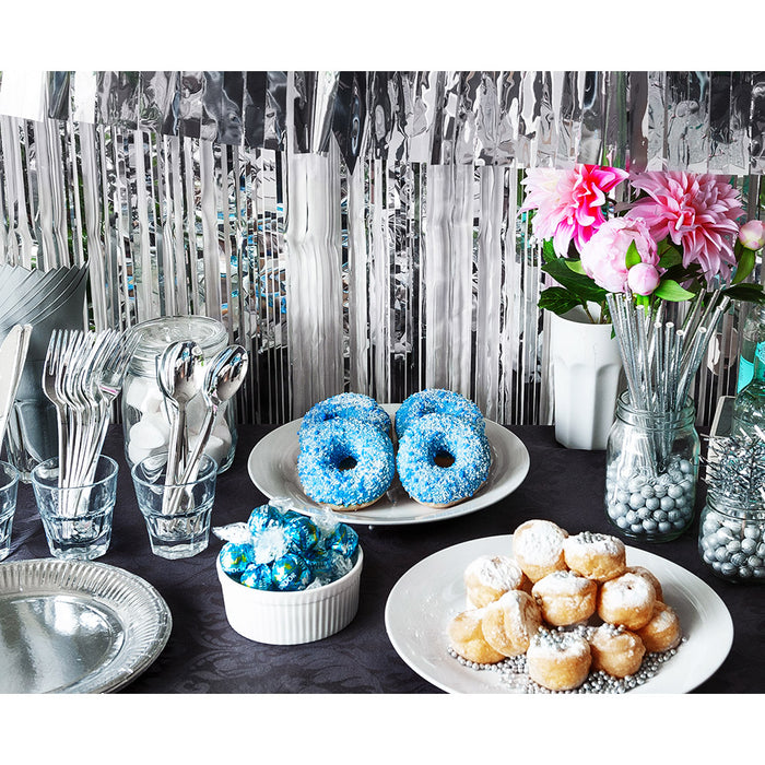 20 Cocktail-Spiesser - 10 cm | Silber