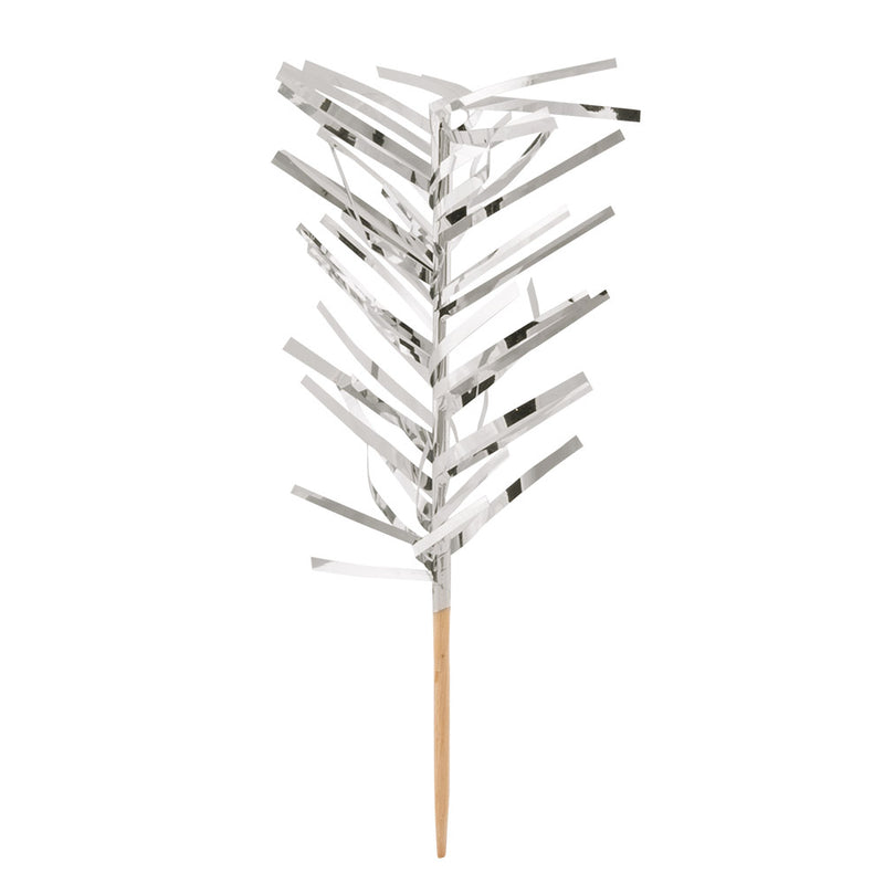 20 Cocktail-Spiesser - 10 cm Picker | Silber