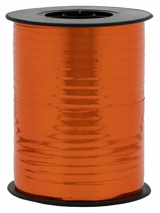 Geschenkband Polyband  10mm/250m Metallic Mandarin