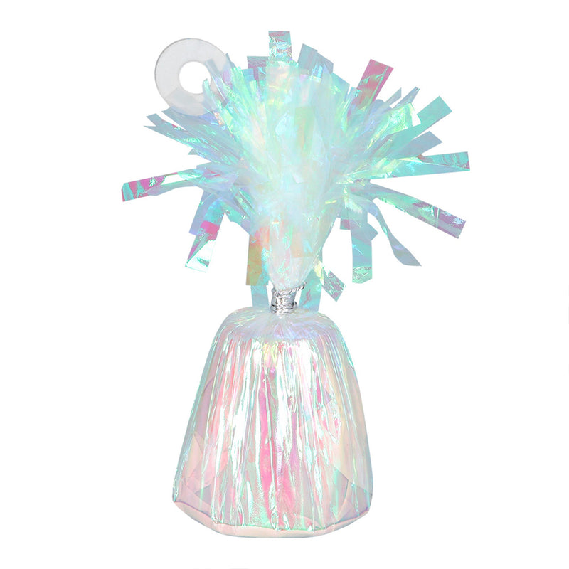 Ballongewicht "Folie" 170g | Weiß Irisierend