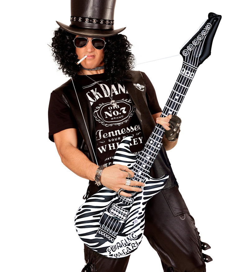 Aufblasbare Gitarre "Zebra" 23942 | 105 cm