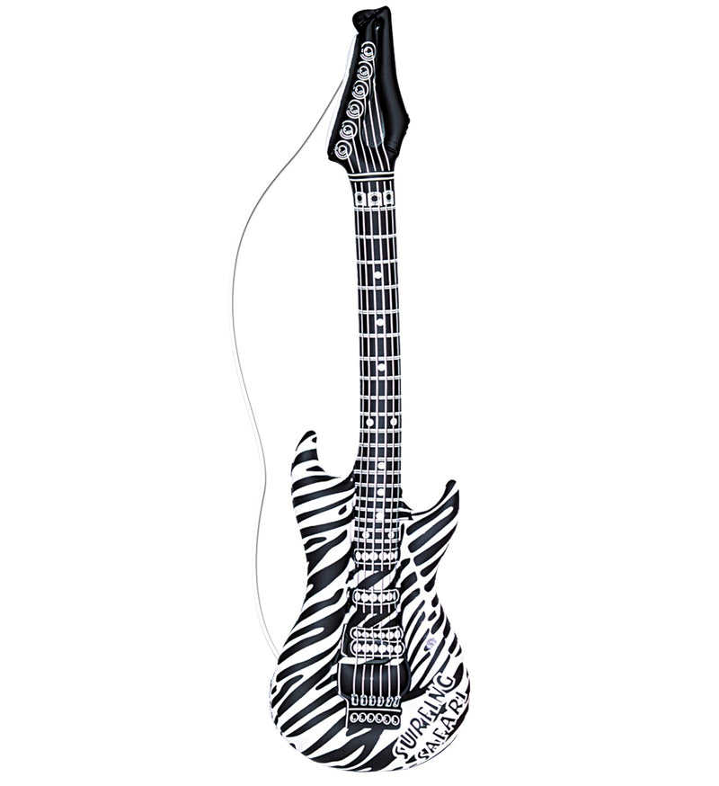 Aufblasbare Gitarre "Zebra" 23942 | 105 cm