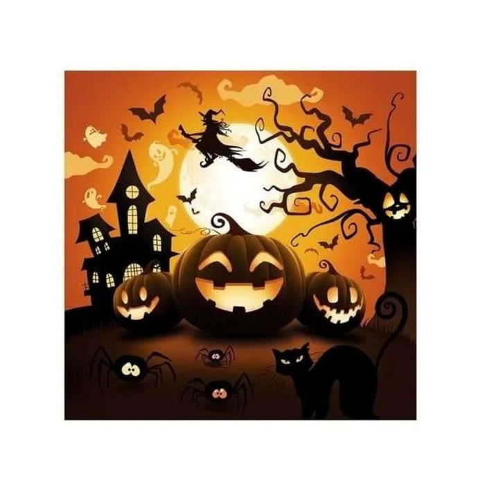 Halloween Servietten "Kürbisse" | 33x33cm/20Stk.