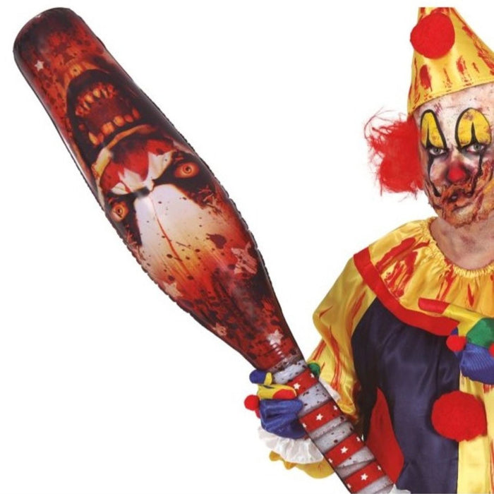 Baseballschläger Aufblasbar Clown | 90 cm