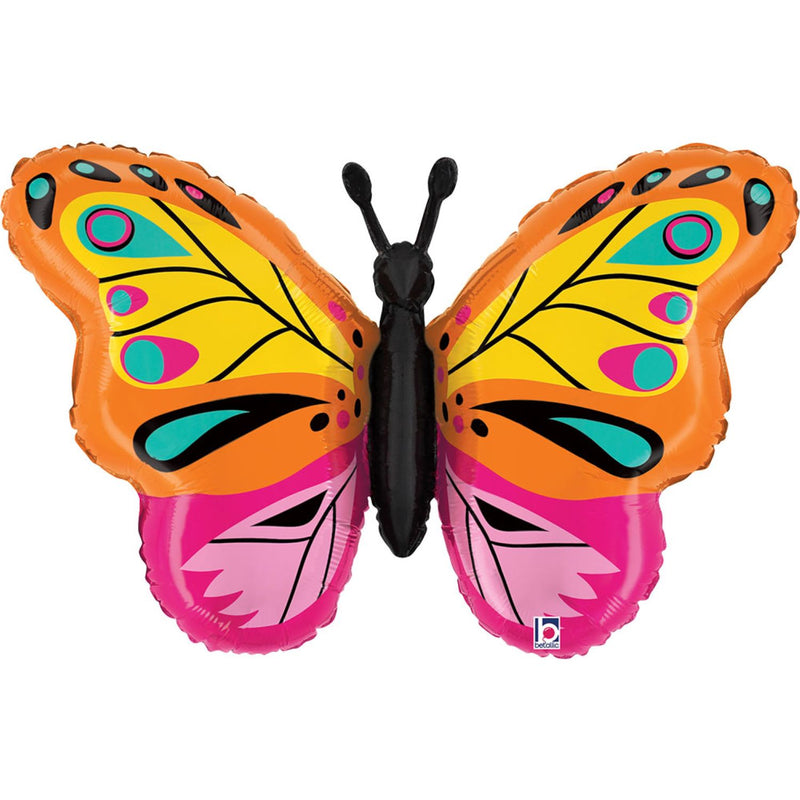 30" Folienballon Shape Schmetterling | 76 cm