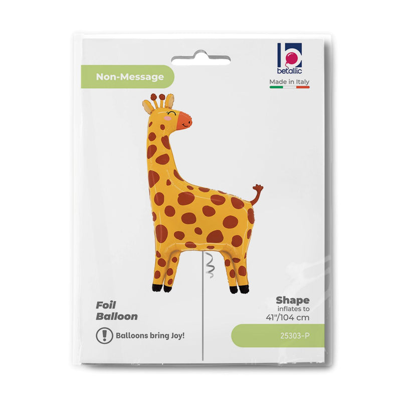 41" Folienballon Shape Giraffe | 104 cm