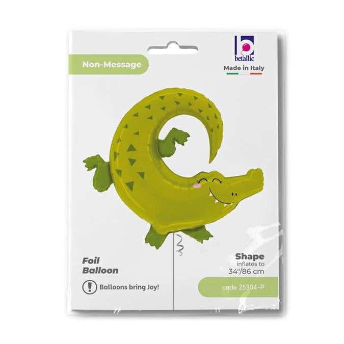 Shape Folienballon "Krokodil" | 86 cm