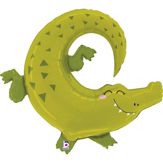 Shape Folienballon "Krokodil" | 86 cm