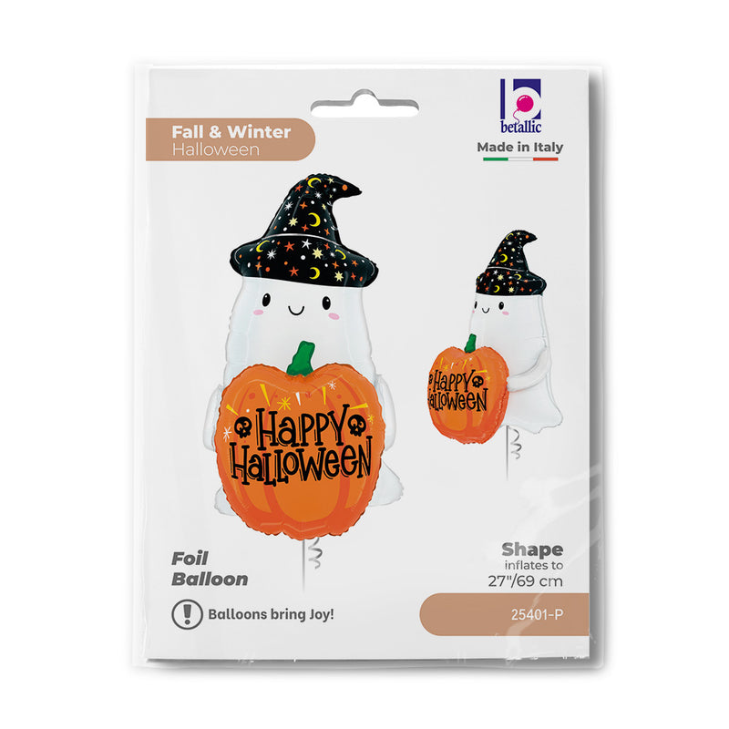 Shape Folienballon "Halloween Pumpkin Ghost"
