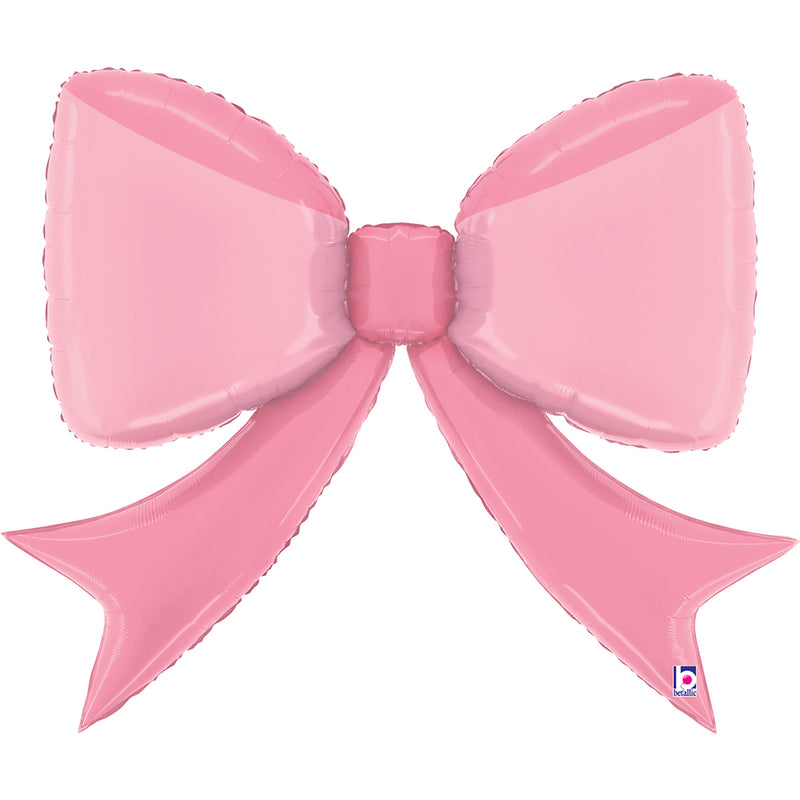 Shape Folienballon "Schleife" Rosa | 104 cm