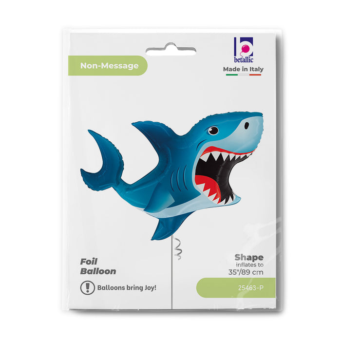 Shape Folienballon "Hai" | 89 cm