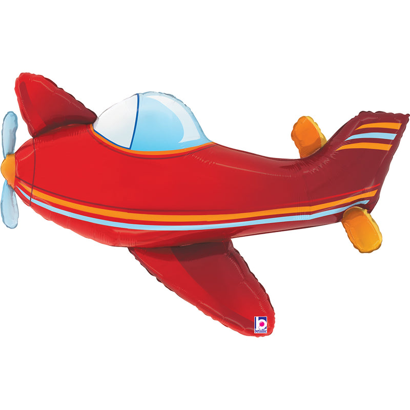 Shape Folienballon "Flugzeug" | 94 cm