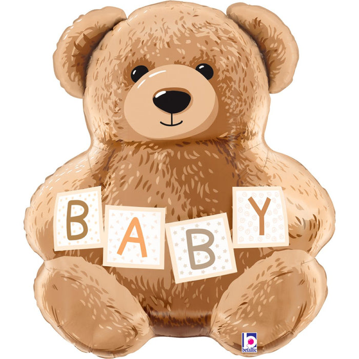 Shape Folienballon "Baby Teddy Bär" | 61 cm