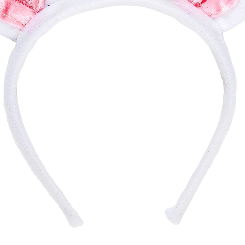 Hase Kostüm Set 3-tlg. mit Haarreif | Weiß Rosa