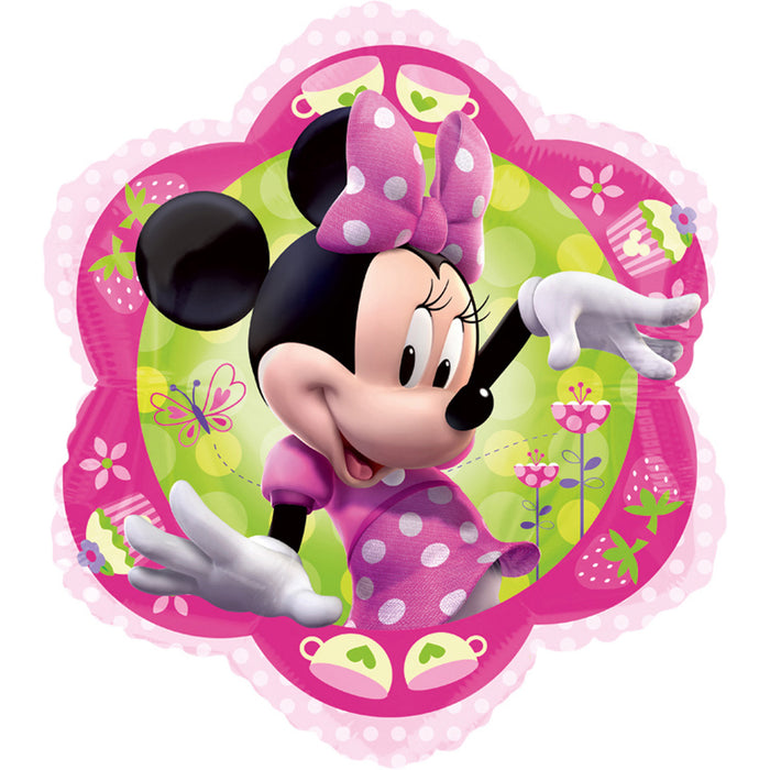ABC18 Folienballon "Minnie Blume S60" | Ø 45 cm