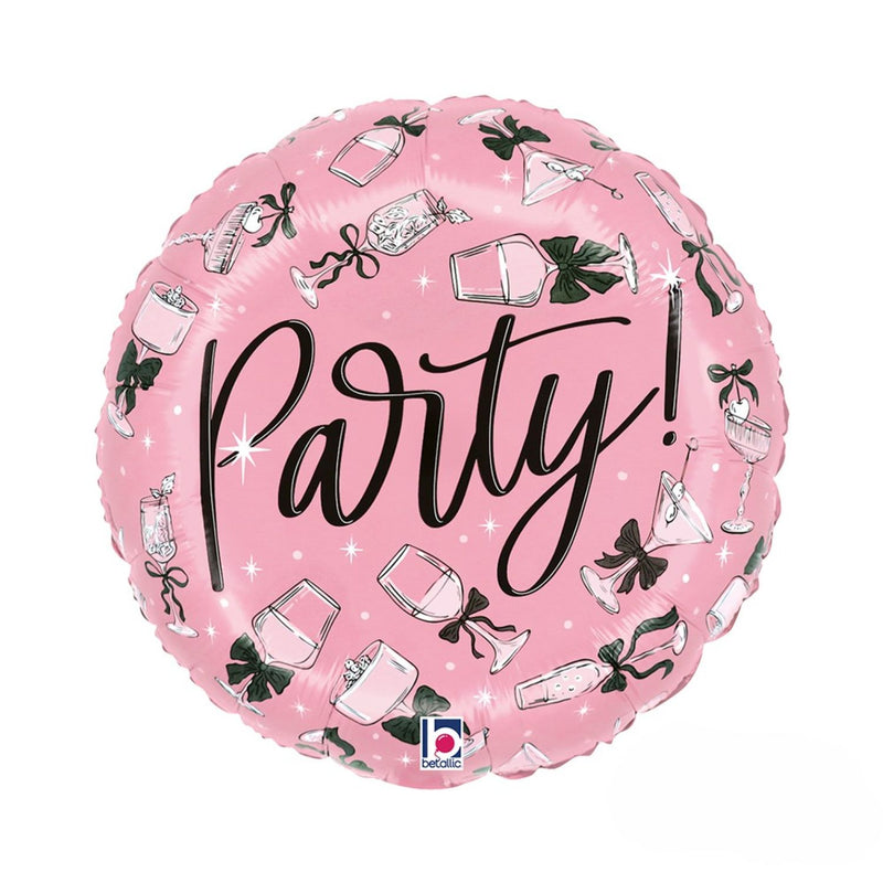 18"/Ø46cm Folienballon Party! - Cheers!