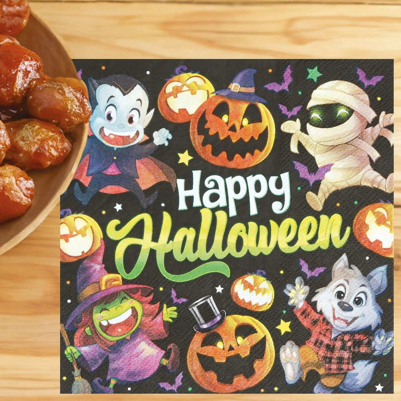 Halloween "Kleine Monster" | Servietten 33x33cm/20Stk.