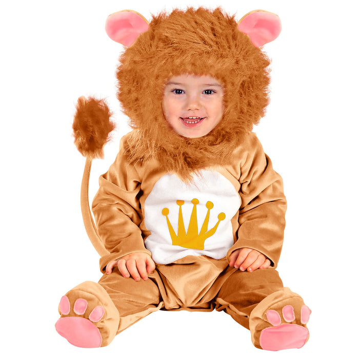 Baby Tierkostüm "Löwen König" | Braun - Kleinkindkostüm Safari Dschungel