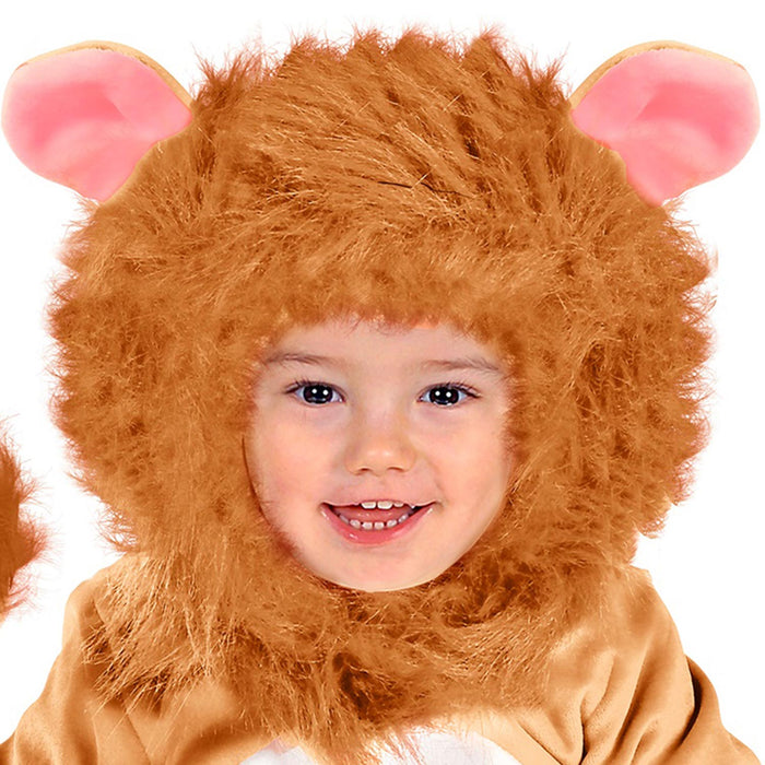 Baby Tierkostüm "Löwen König" | Braun - Kleinkindkostüm Safari Dschungel