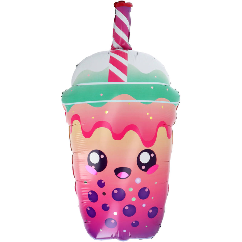 Shape Folienballon "Bubble Tea" | 38x76 cm