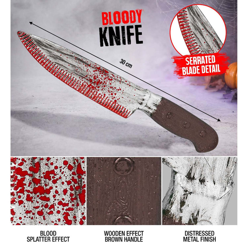 Halloween Messer Blutig | 30 cm