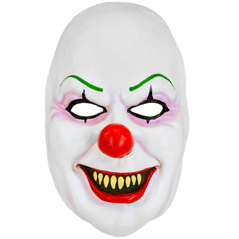 Halloween Maske "Killer Clown" | Weiß
