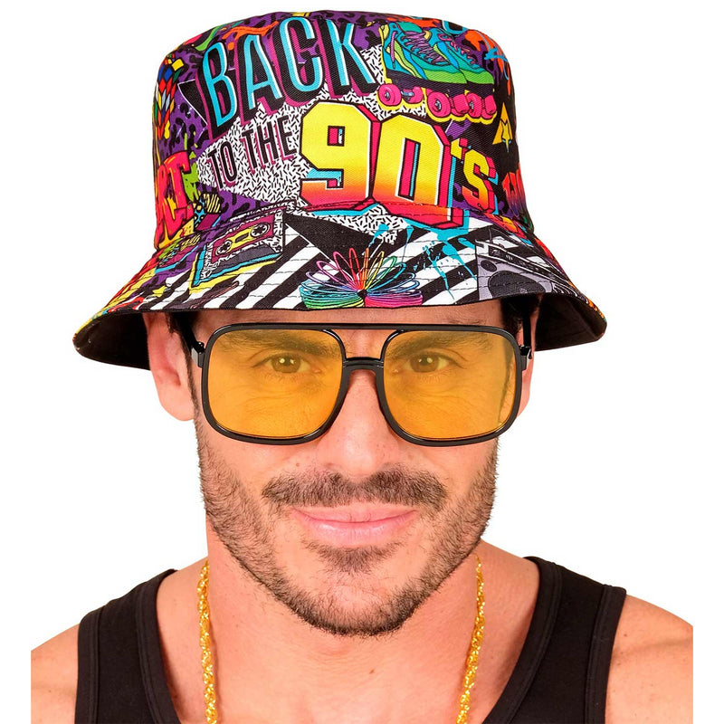 Anglerhut "90er Jahre" | Mehrfarbig - 90s Bad Taste Mottoparty