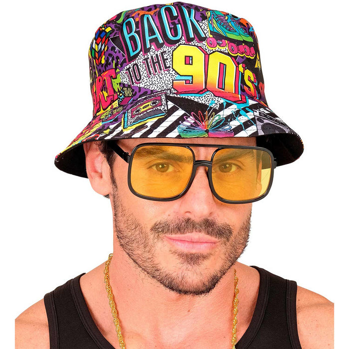 Anglerhut "90er Jahre" | Mehrfarbig - 90s Bad Taste Mottoparty