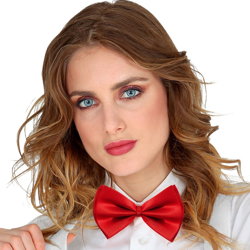 Fliege Deluxe einstellbar | Rot