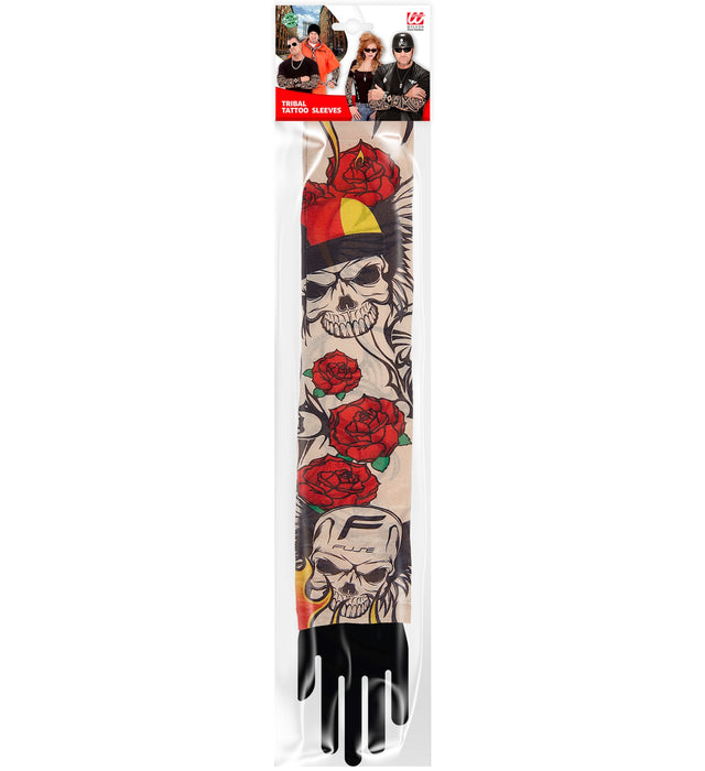 Tattoo Ärmel "Easy Rider" für Erwachsene | Mehrfarbig - Armstulpen