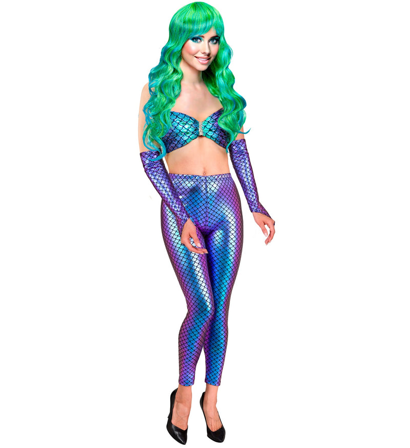 Leggings "Meerjungfrau" für Damen | Mehrfarbig