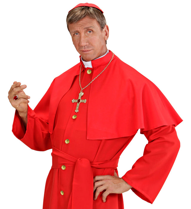 Kardinal Set | Halskette mit Kreuz und 2 Ringe