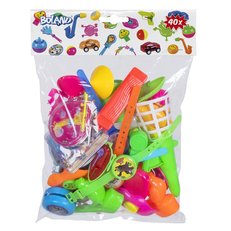 Favours Set Spielzeuge gemischt | 40 Stück