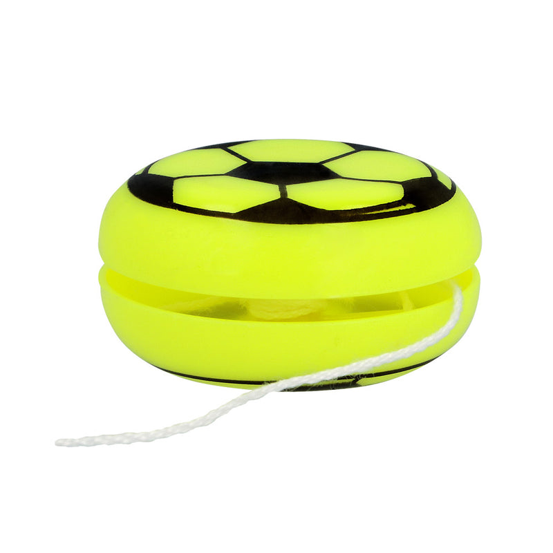 6 Fußball Jo-jos 5 Farben | Ø 3,5 cm - Mitgebsel