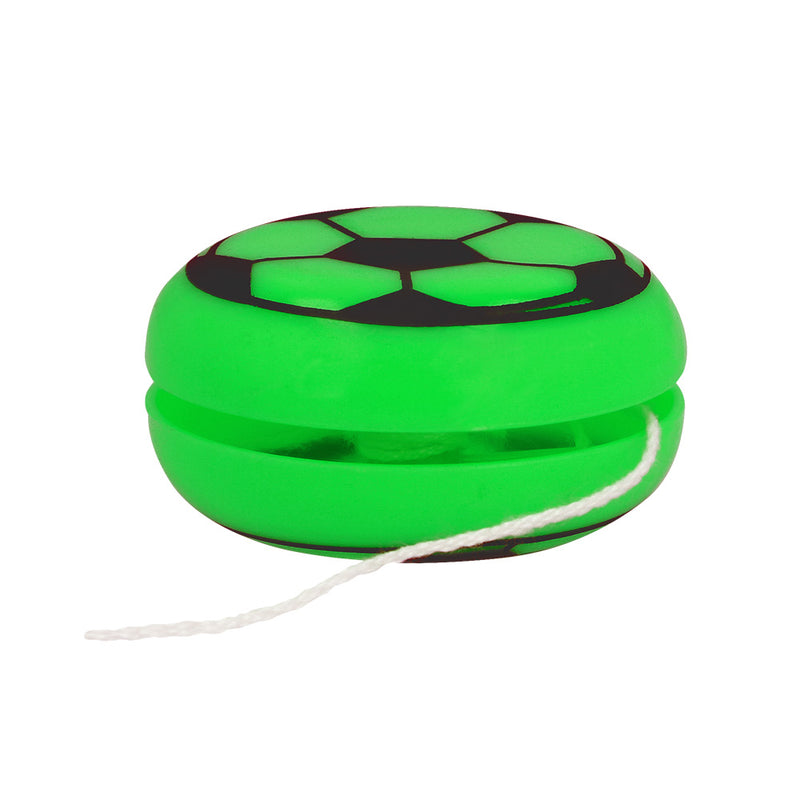 6 Fußball Jo-jos 5 Farben | Ø 3,5 cm - Mitgebsel