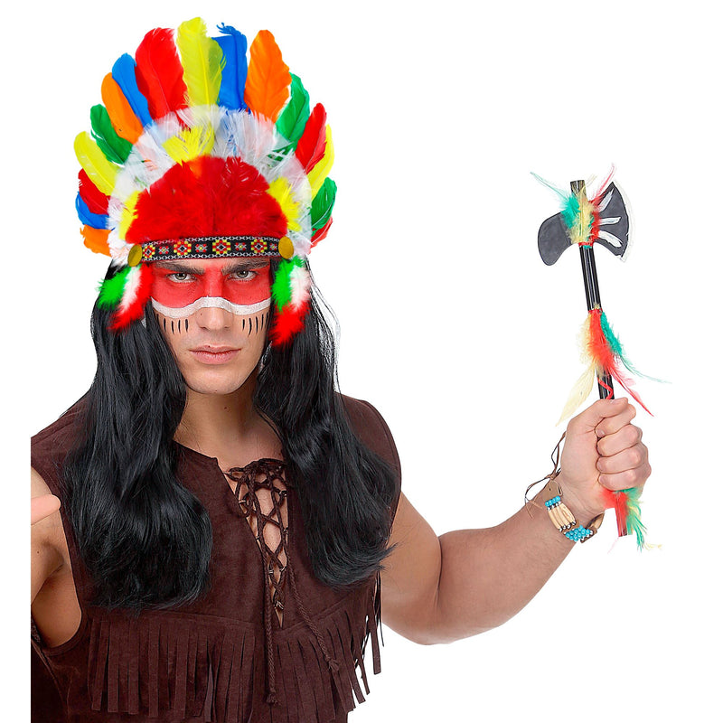 Indianer Feder Kopfschmuck Bunt