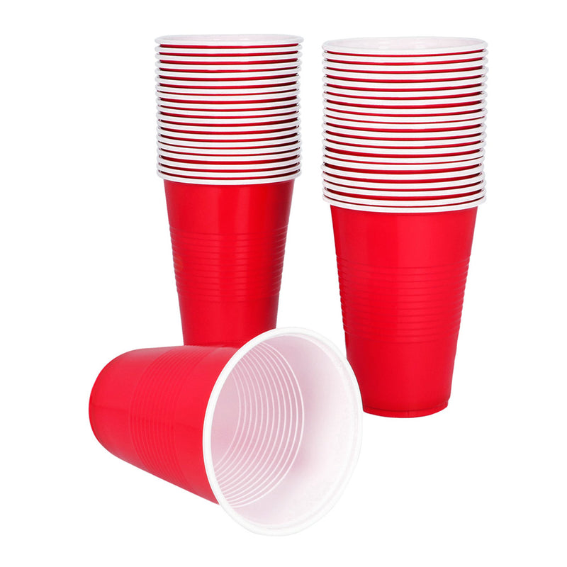 40 XL-Partybecher 53 cl 12,5x9,5 cm | Rot - wiederverwendbar