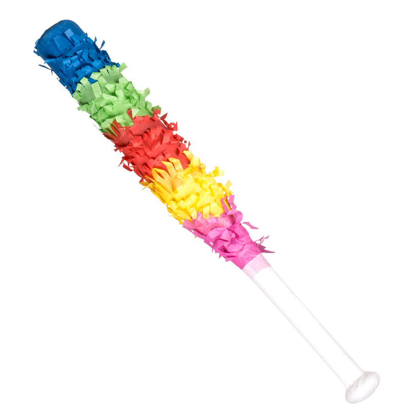 Pinata Zubehör Set | Maske + Schlagstock 43cm