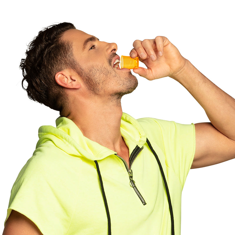 20 Kunststoff Schnappsgläser | Neon